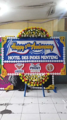 Papan Bunga di Muara Enim